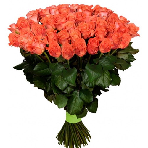 Фото товара 101 троянда "Вау" з категорії найбільш шикарних букетів  в Самборі