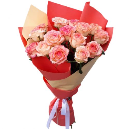 Фото товара Букет троянд 15 Джумілій з категорії букетів среднец ціни  в Самборі