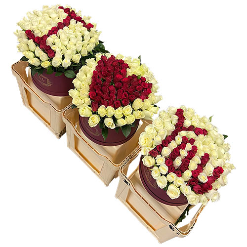 Фото товара I love you (303 троянди) з категорії найбільш шикарних букетів  в Самборі